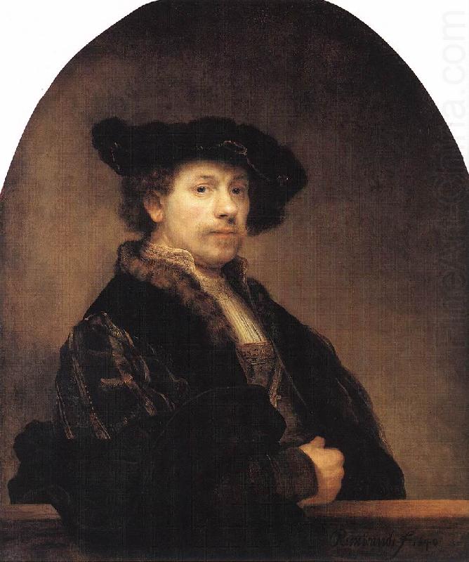 Self-Portrait  stwt, REMBRANDT Harmenszoon van Rijn